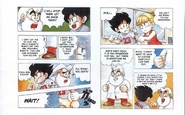 The comic in R20 Rockman & Rockman X Official Complete Works English Version 3