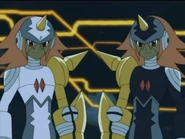 Gemini Spark in anime.