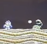 Sasoreenu in an early built of Mega Man 4