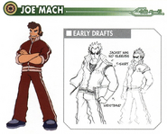 Concept art of Joe Mach.