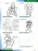 Concept art for a Minotaur Mutos Reploid, possibly what became Mino Magnus.