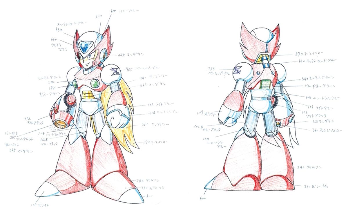 megaman and zero fan art