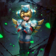 Nurse Survivor Cinnamon card in TEPPEN.