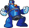 Hard Man's CD database sprite from Mega Man & Bass.