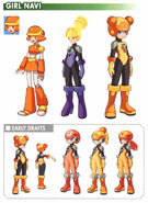 Girl Navis concept art.