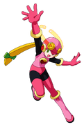 Artwork of Roll from MegaMan NT Warrior.