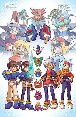 megaman zx advent grey