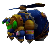 Bee Blader, as seen in Mega Man X7.
