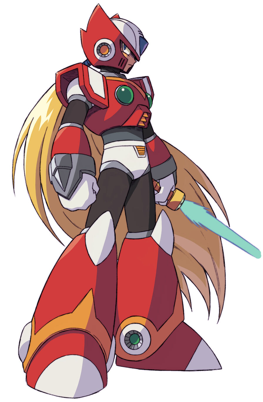 megaman zero face