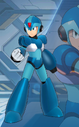 X's 3D model in Rockman X DiVE.