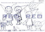 Trill anime design sheet.