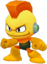 Bomb Man's render from Mega man Powered Up.