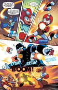 Magnet Missile in the Mega Man comic