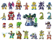 Rockman Online enemies.png (380 KB) Enemies and bosses
