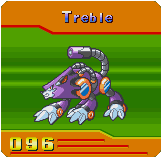 Treble's English CD data card from Mega Man & Bass.