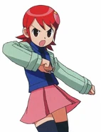 Capcom564.jpg (129 KB) Mayl in Mega Man Battle Chip Challenge.