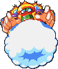 Cloud Man's CD database sprite from Mega Man & Bass.