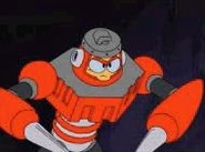 Spark Man in Super Adventure Rockman.