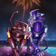 Hellguarder card illustration in TEPPEN.