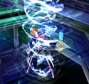 Axl using Volt Tornado.