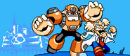 Concrete Man in the ending credits of Mega Man 9