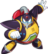 Mega Man X DiVE Boss Chill Penguin