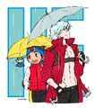 Dante and Lan Hikari