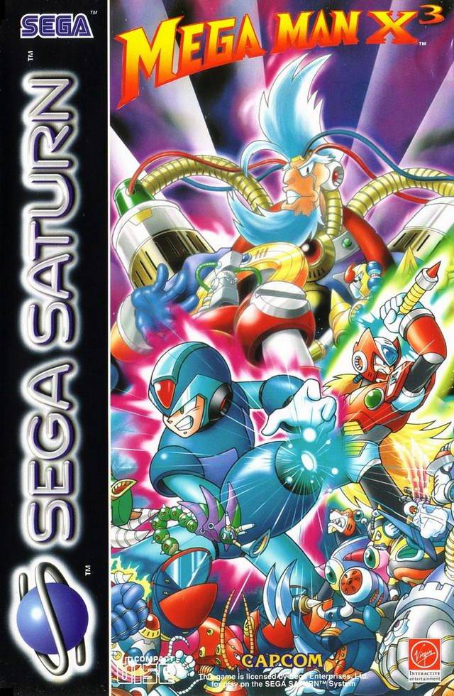 megaman x3 box art