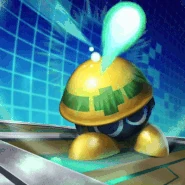 Battle Chip—Guard (secret version) in TEPPEN.