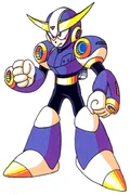 Ballade's artwork from Mega Man IV.