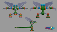 3D model of Eregion, which went unused in Mega Man X DiVE.