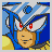 Shadow Man's mugshot from Super Adventure Rockman.