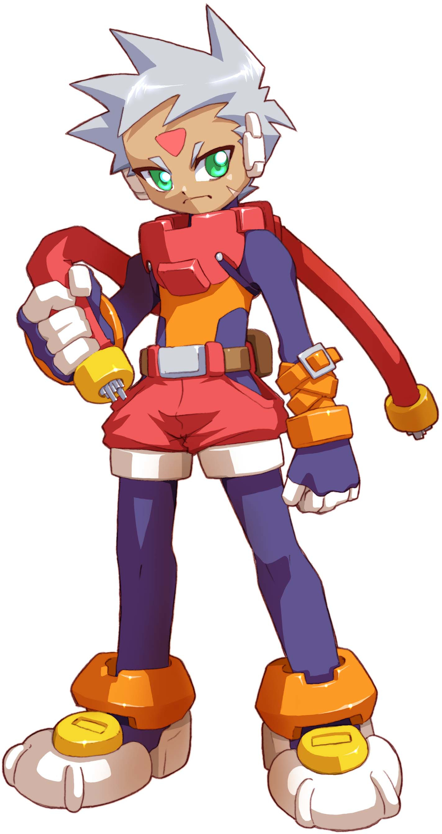 megaman zx advent grey