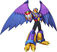 Storm Eagle artwork in Mega Man X DiVE.