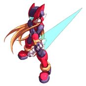 Zero with the Z-Saber in Mega Man Zero 3.