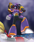 D-Arts promotional artwork of twin-cannon Vile.