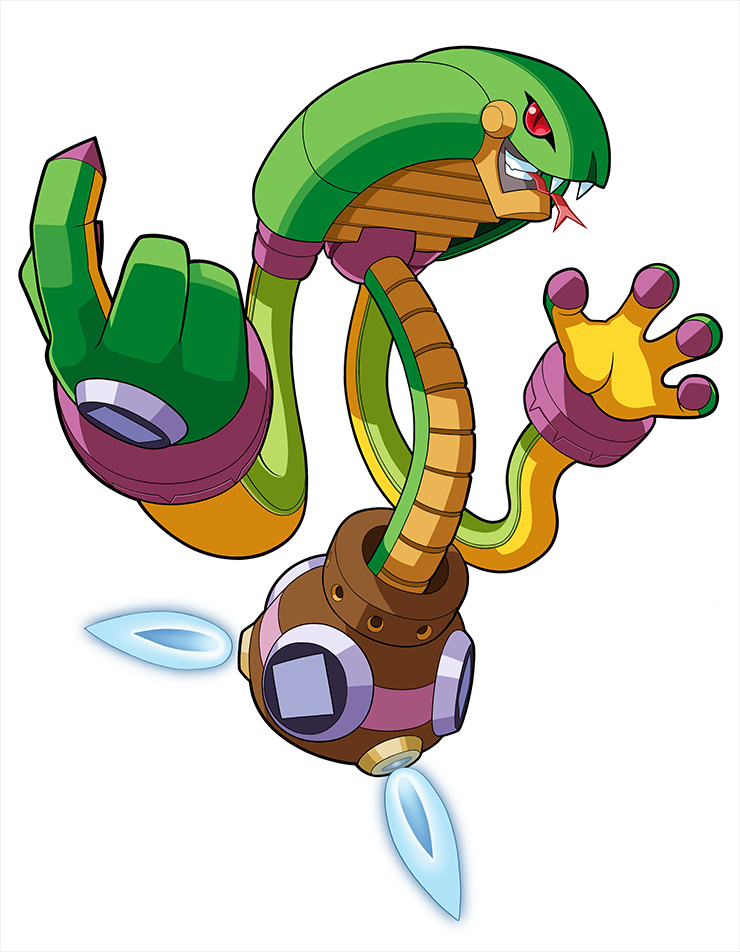 snake man megaman