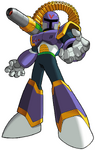 Vile artwork in Mega Man Maverick Hunter X.