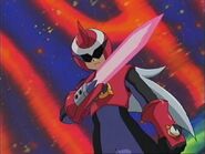 ProtoMan in the anime.