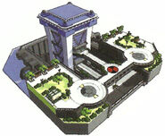 Government Complex concept art.