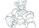 Dynamo sketch for Mega Man X5.