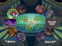 Stage select screen