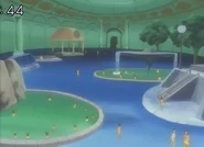 Inside Kuwa bathhouse.