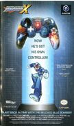 Mega Man X Game Cube controller from NubyTech.[38] A PlayStation 2 controller was also planned, but never released.[39]