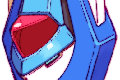 画材 p-man Rockman ZX Vent Character Sleeve 80 Sleeves Japanese NEW Mega man