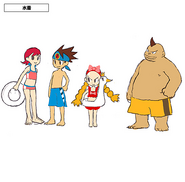 Mayl's swimsuit in Battle Network 5.