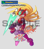 Rockman Zero & ZX Double Hero Collection bonus (Z-Saber)