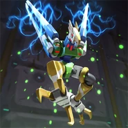 In the TEPPEN card Aztec Falcon.