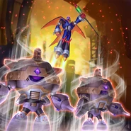 Preon Chasers in the TEPPEN card Gentle Call.