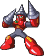 Drill Man's CD database sprite from Mega Man & Bass.